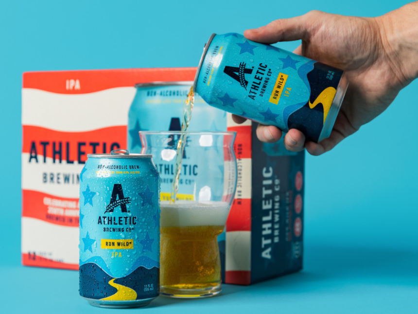 Alcohol marketing campaigns Athletic Brewing