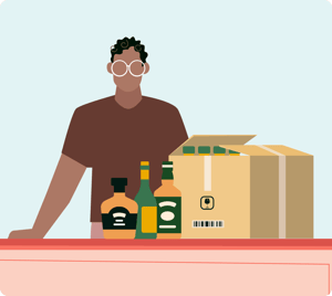 Doordash liquor icon