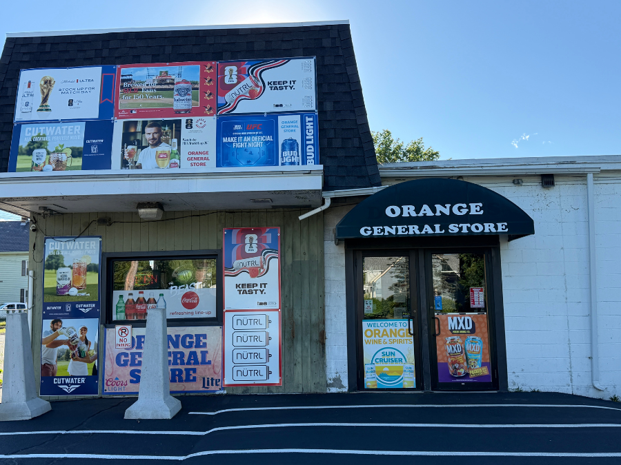 Orange Wine and Spirits Exterior 1