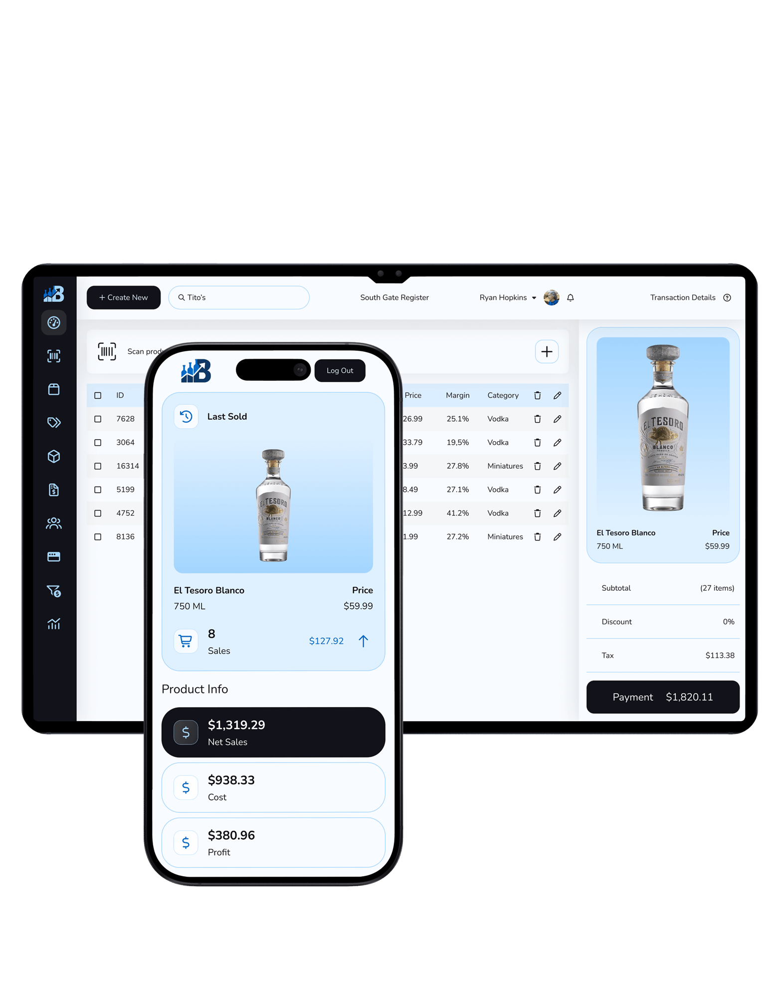 bottle pos software