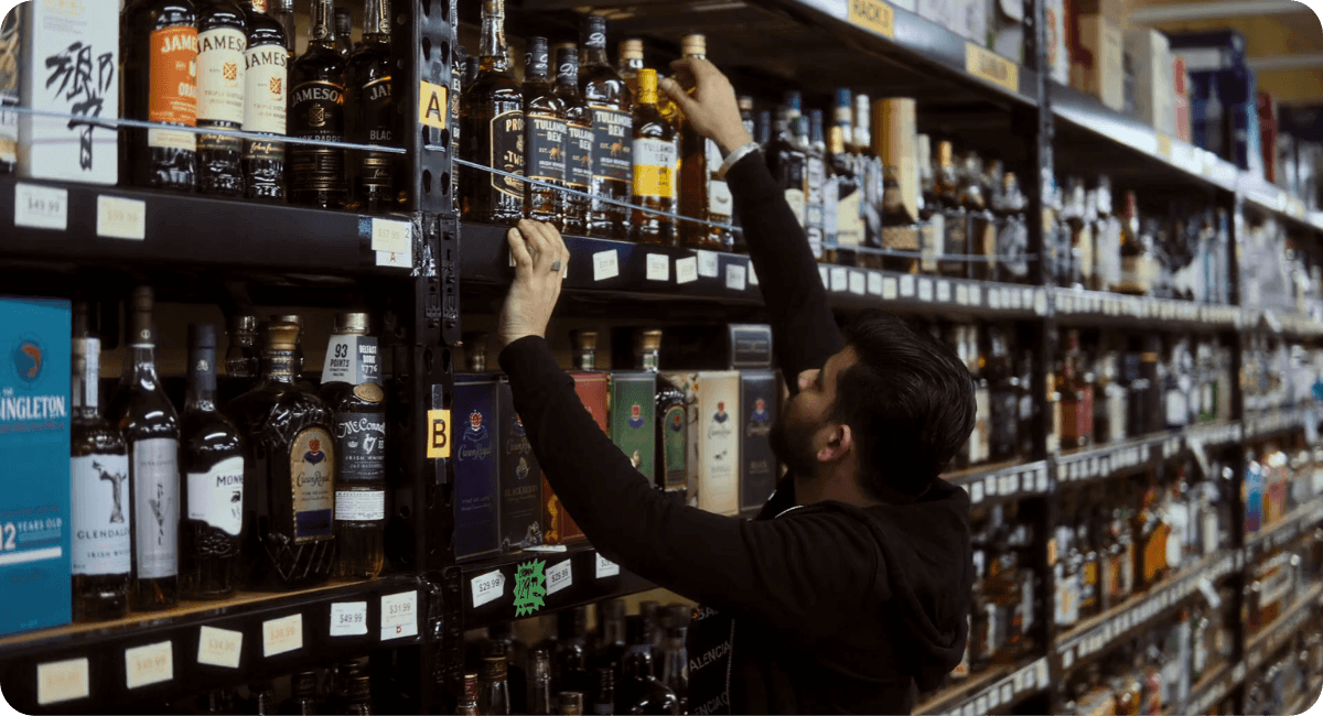 bottle pos case study oak barrel wine & spirits