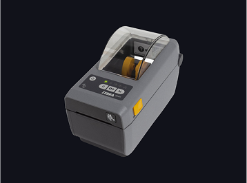 Barcode label and printer