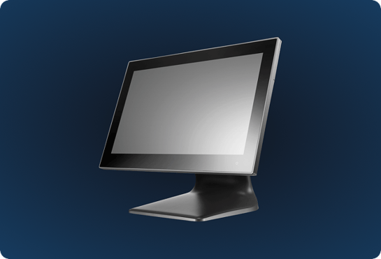 Touchscreen terminal